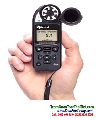 Kestrel 5700 Elite Weather Meter with Applied Ballistics and LiNK _Máy đo vi khí hậu Kestrel 5700 Elite Weather Meter with Applied Ballistics and LiNK _Xuất xứ Mỹ (Made in USA)